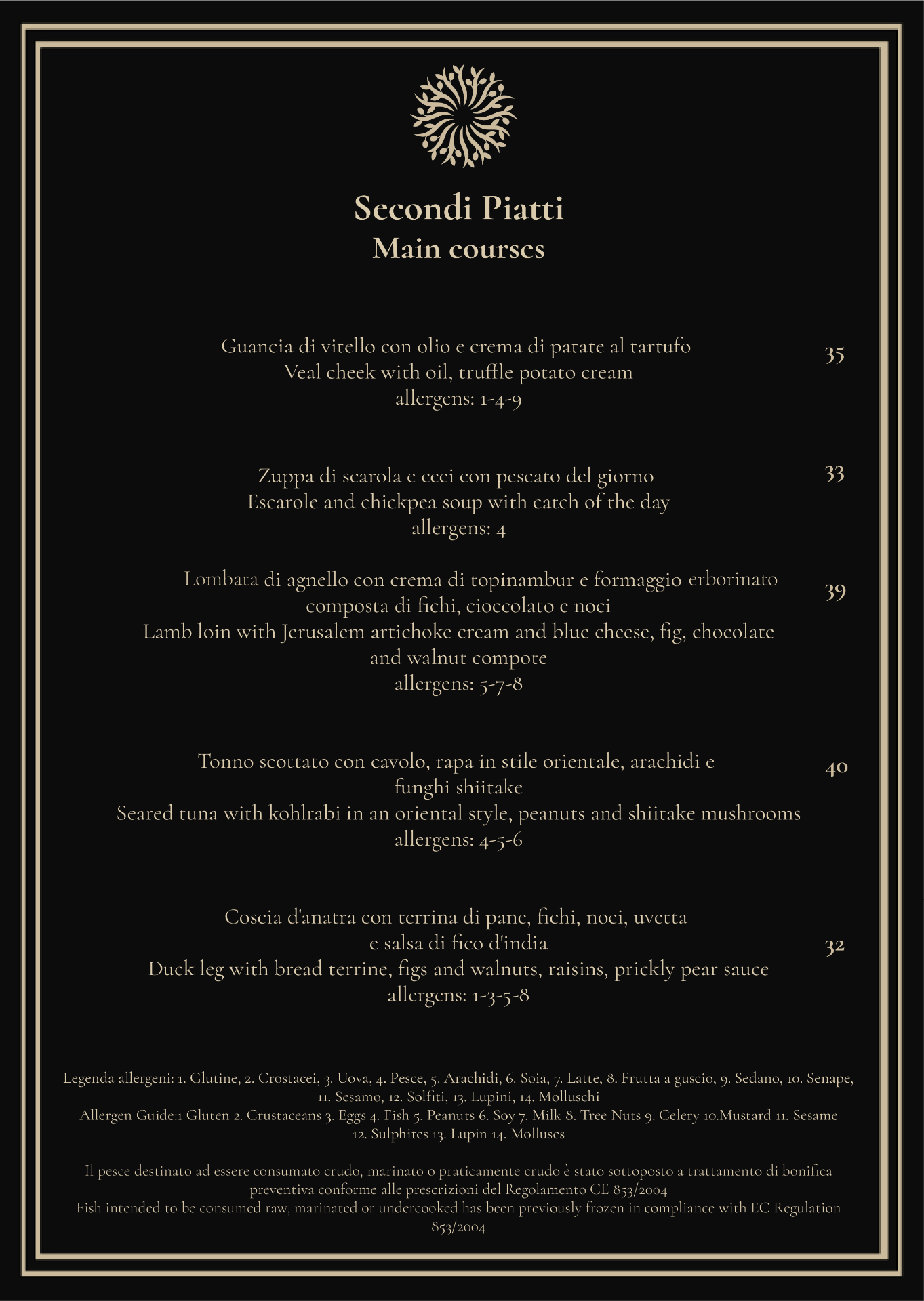 Secondi Piatti